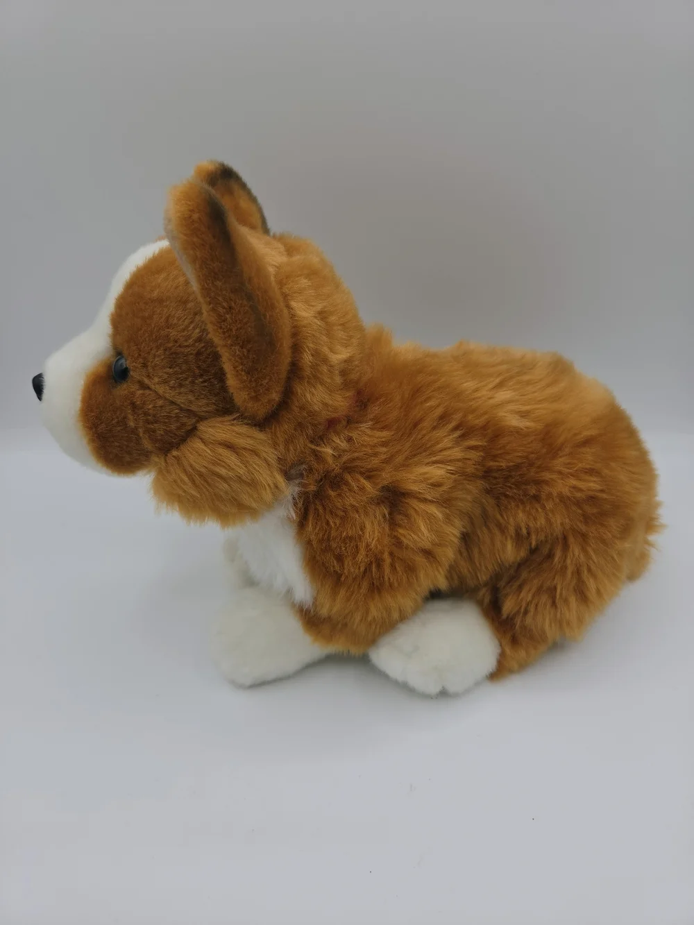 Plush Corgi Dog Toy - Brown and White Soft Pet Plush